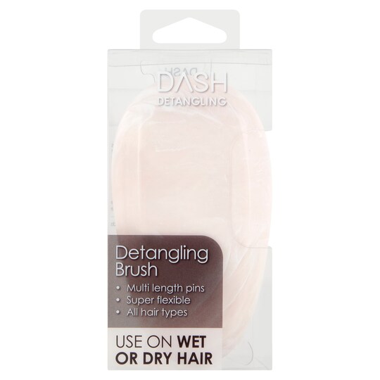 Dash Detangling Hair Brush Rose Quartz Tesco Groceries