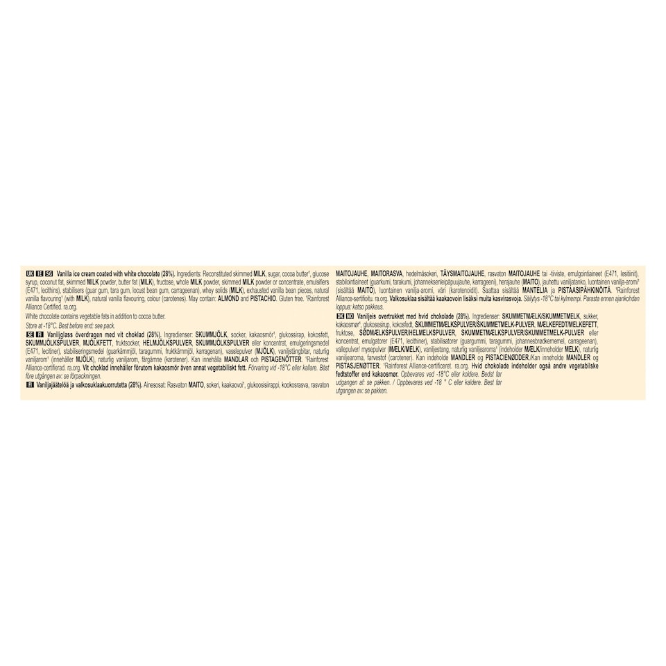 image 1 of MAGNUM WHITE ICE CREAM STICK 110ML