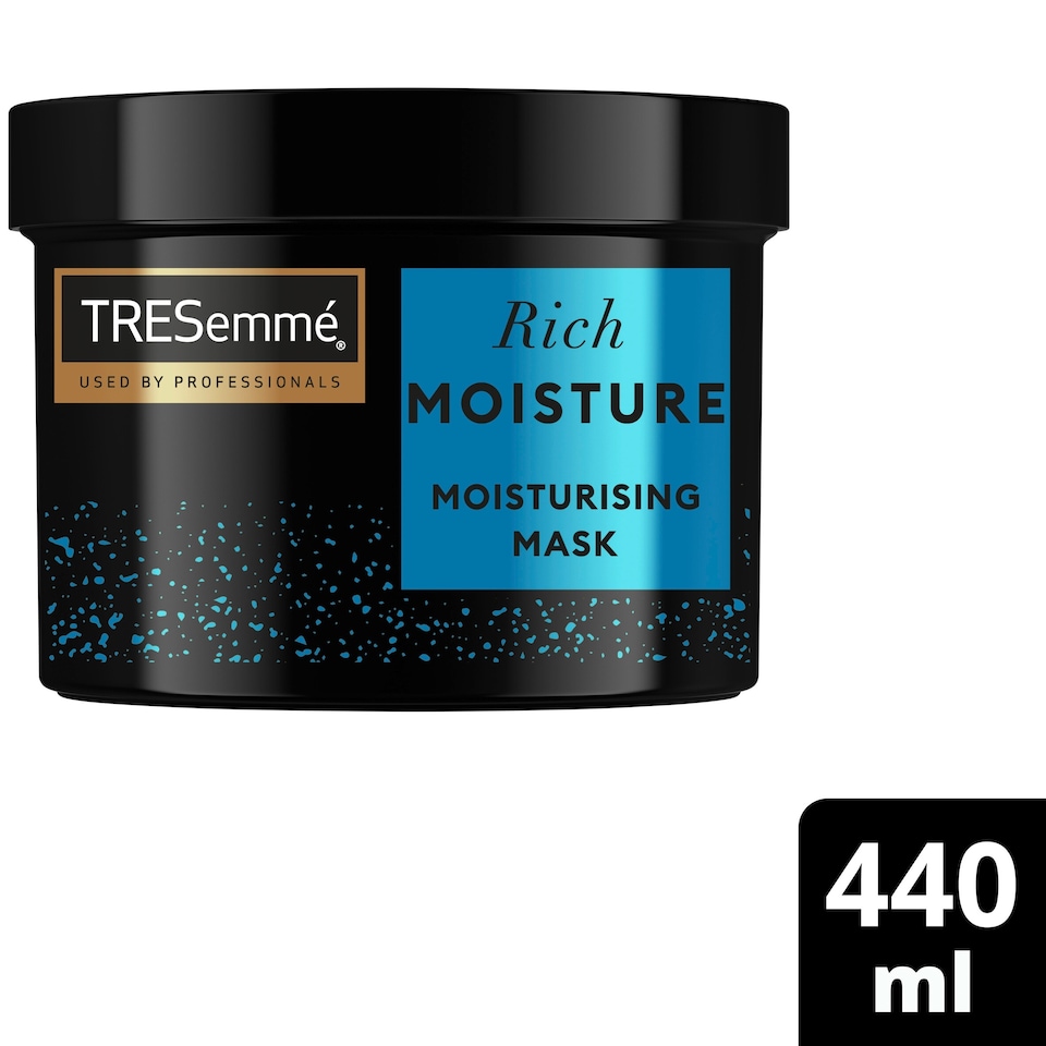image 1 of Tresemme Rich Moisture Hair Mask with Argan & Almond Oil 440ml