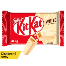 KitKat 4Finger Tyčinka biely, 41,5 g