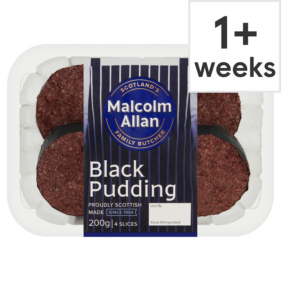 Malcolm Allan Sliced Black Pudding 200G