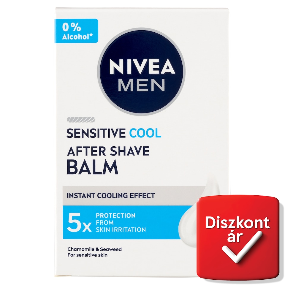 NIVEA MEN Sensitive Cool After Shave balzsam 100 ml  1. kép