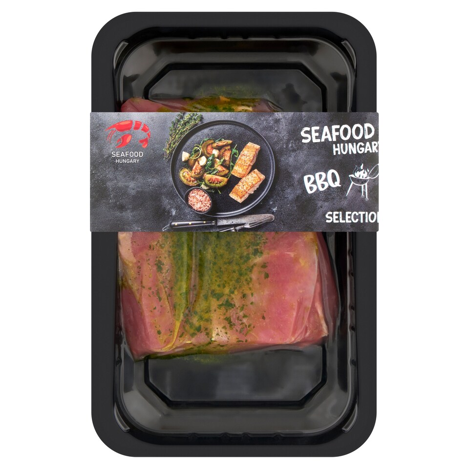 SeaFood Hungary BBQ Selection Tuna Fillet with Green Herb Butter 250 g