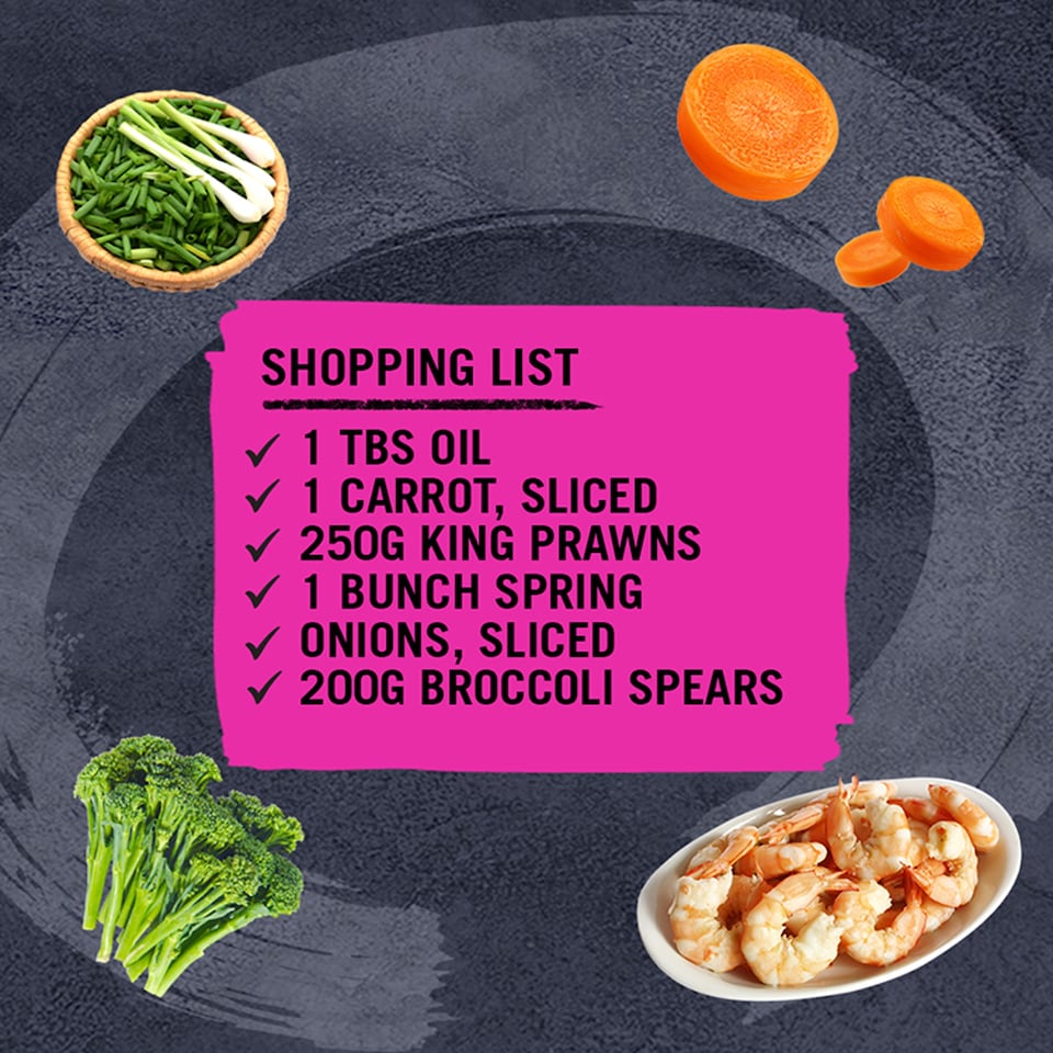 image 1 of Schwartz Wok It Garlic & Chilli Prawn Seasoning 35G