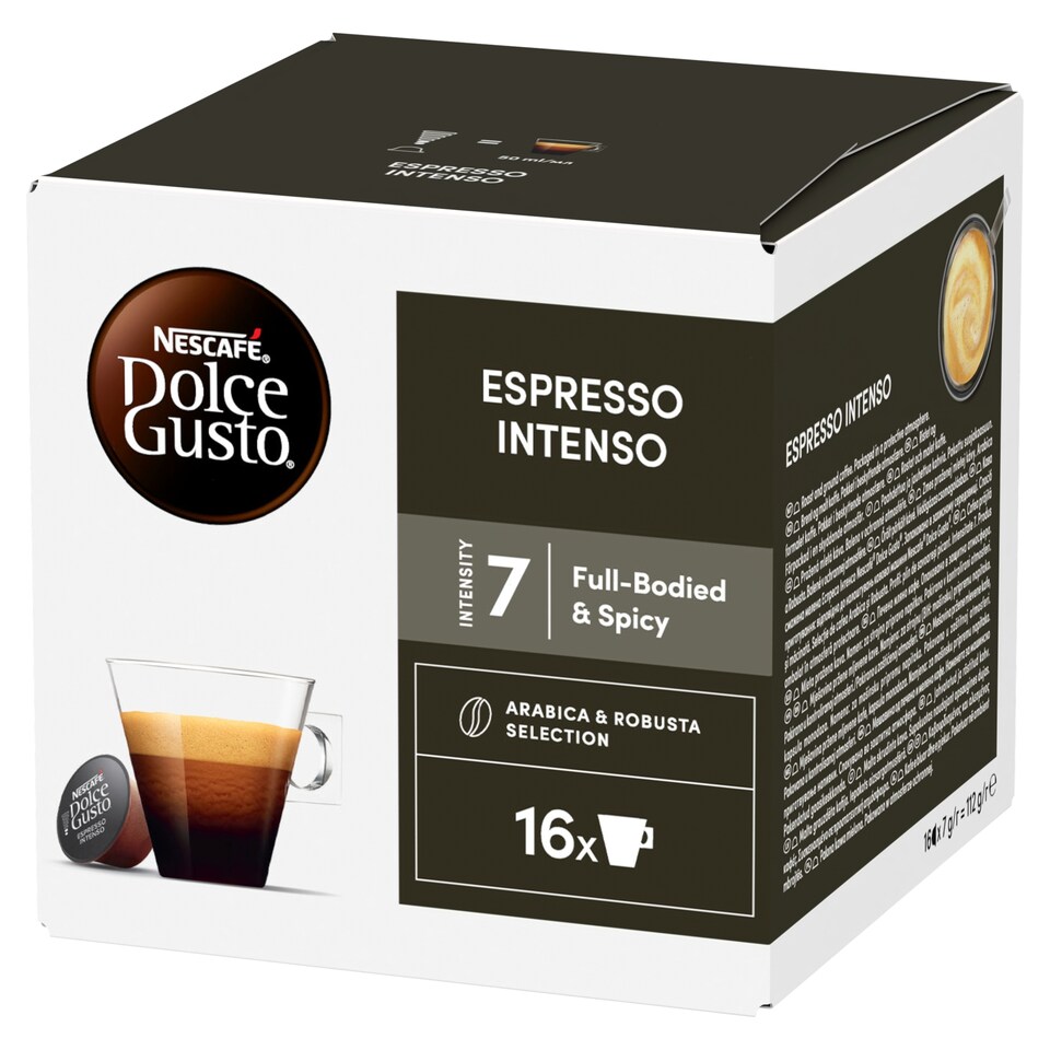 NESCAFÉ Dolce Gusto Espresso Intenso kávékapszula 16 x 7 g (112 g)  1. kép