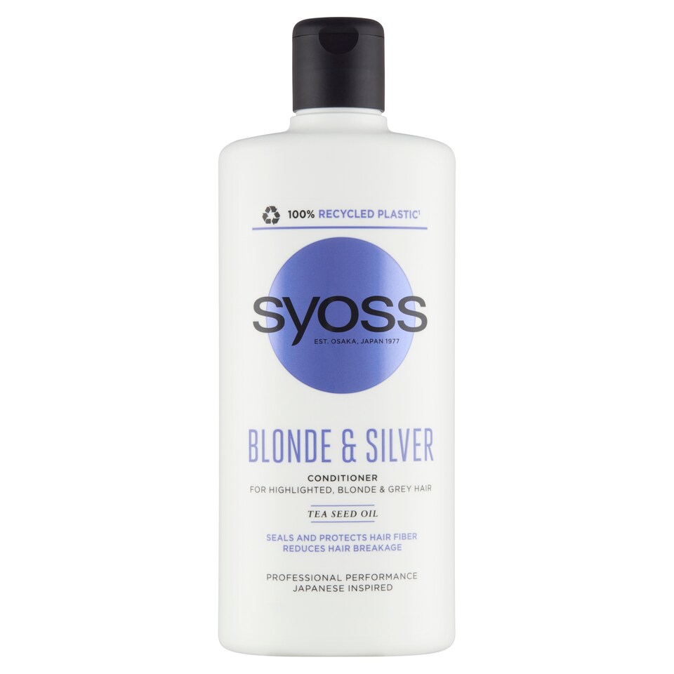 Obrázek 1 pro produkt Syoss balzám Blonde & Silver pro zesvětlené blond a šedé vlasy 440ml