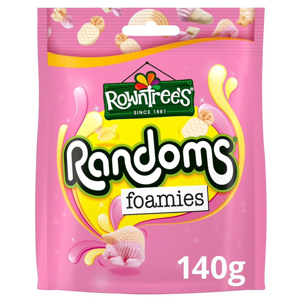 image 1 of Rowntrees Random Foamies Pouch 140G