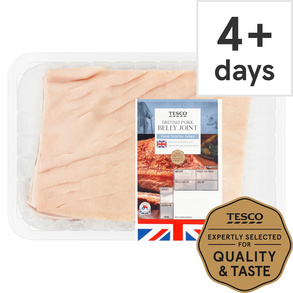 image 1 of Tesco British Pork Belly Joint