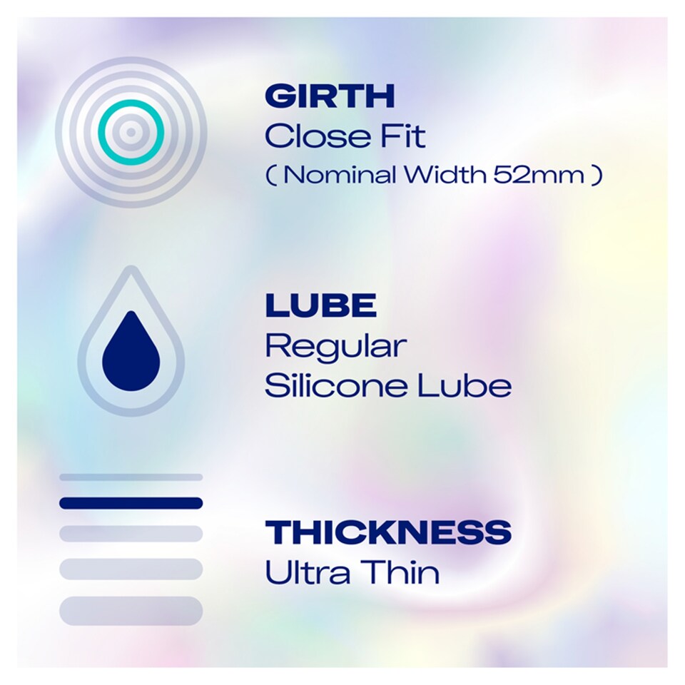image 1 of Durex Invisible Extra Thin Sensitive 12 Pack