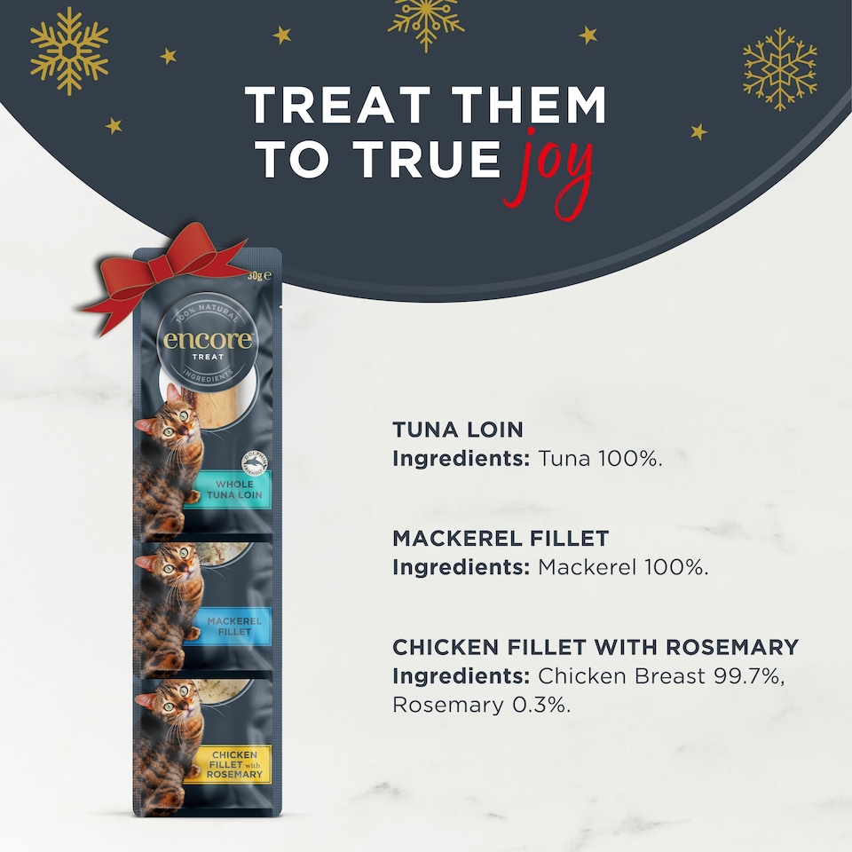 image 1 of Encore Festive Treats Selection Pouches 3x30g