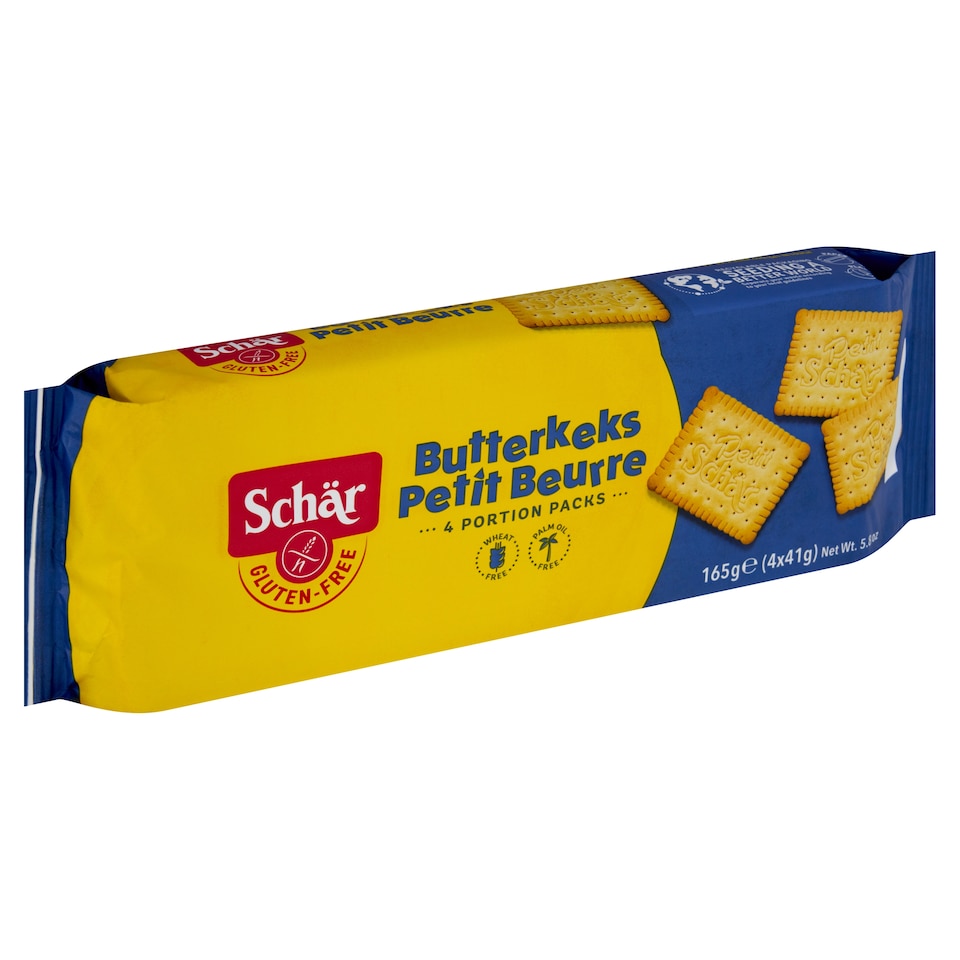 Obrázek 1 pro produkt Schär Sušenky máslové bez lepku 165g