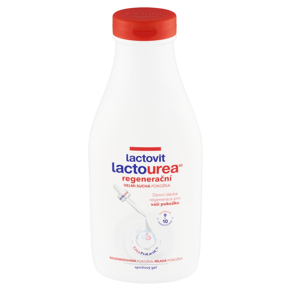 image 1 of Lactovit Lactourea¹⁰ Regenerating Shower Gel 500 ml