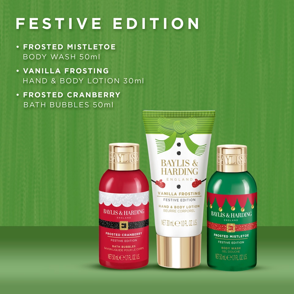 image 1 of Baylis & Harding Festive Luxury Globe Gift Set