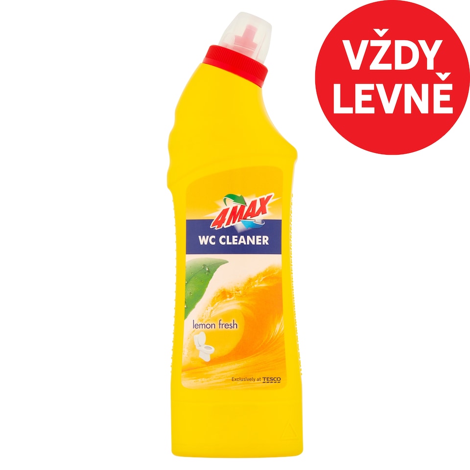4MAX Lemon Fresh WC Cleaner 750ml