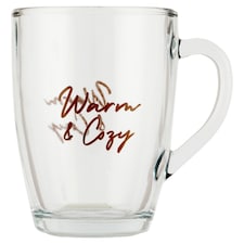 Warm & Cozy skleněný hrnek 375 ml