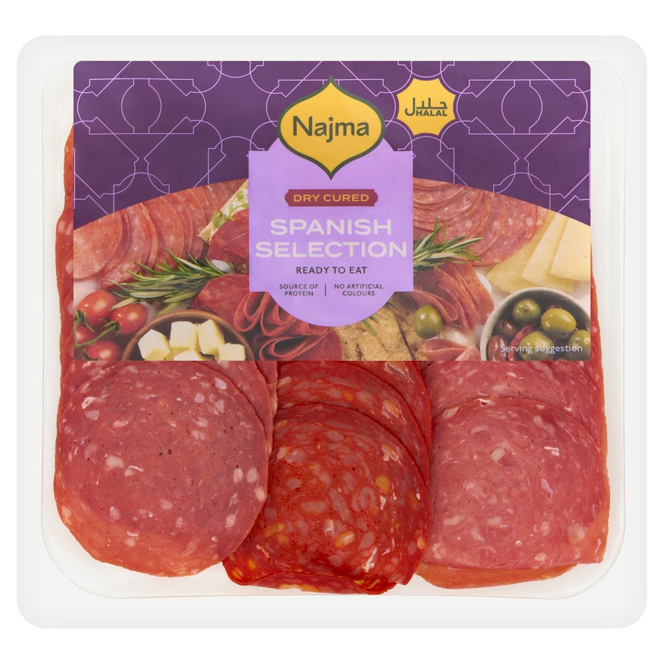 Najma Halal Spanish Selection Pack 120G