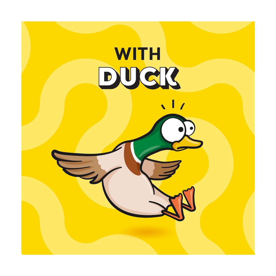 image 1 of Dreamies Cat Treat Biscuits with Duck 60g