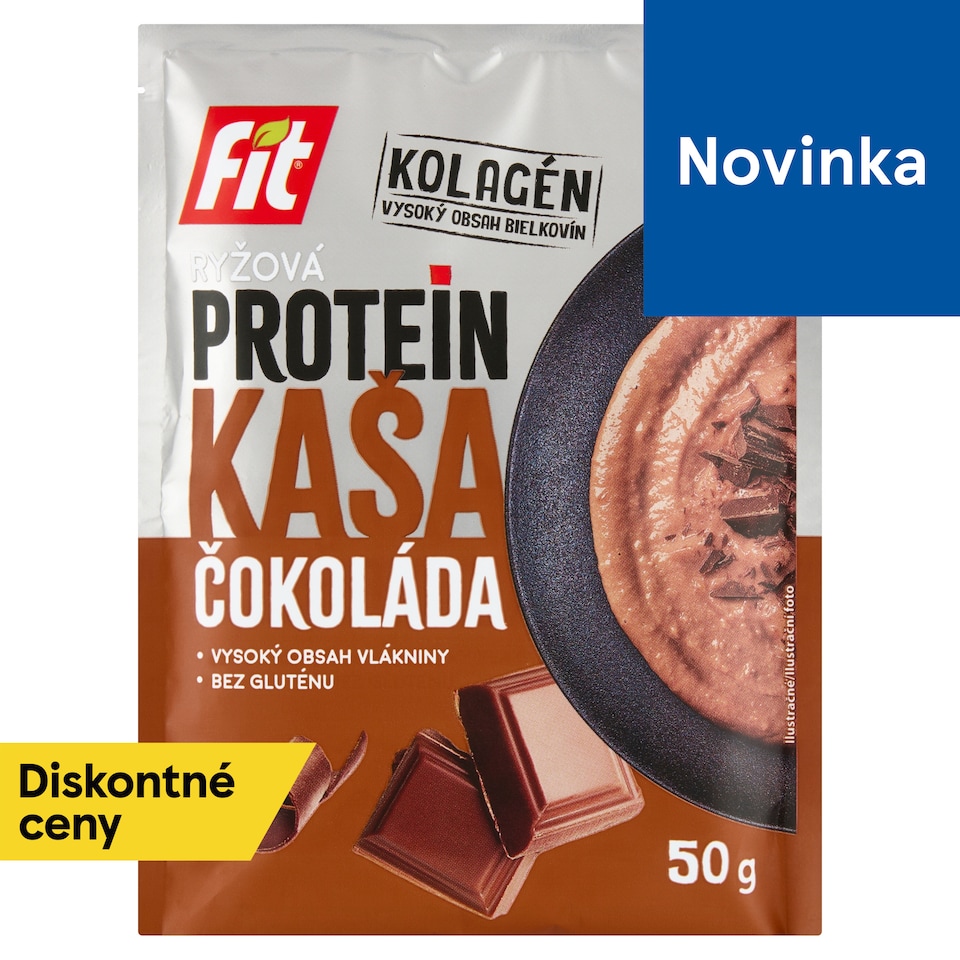 obrázok 1 z Fit Protein ryžová kaša čokoláda 50 g