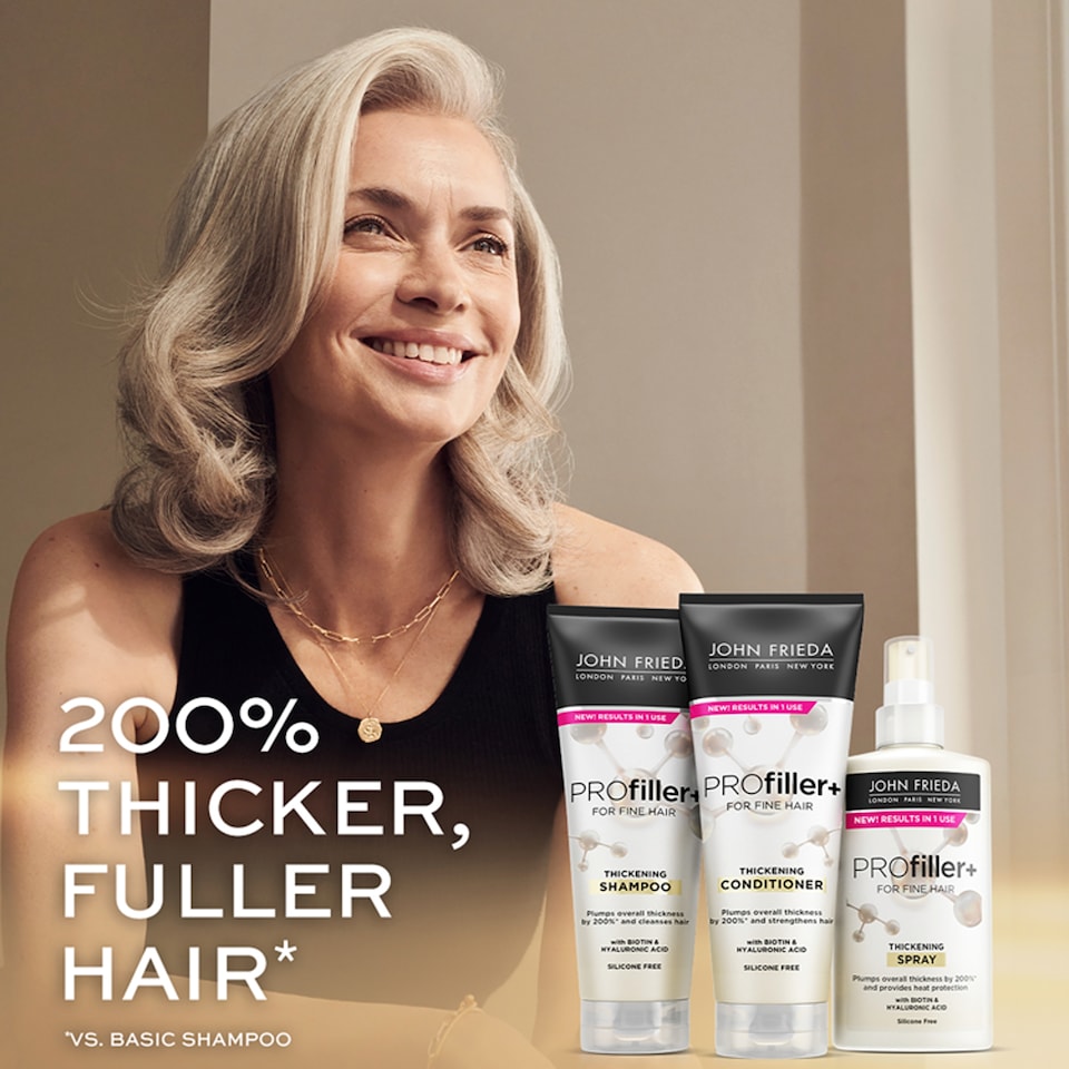 image 1 of John Frieda Profiller+ Thickening Shampoo 250Ml