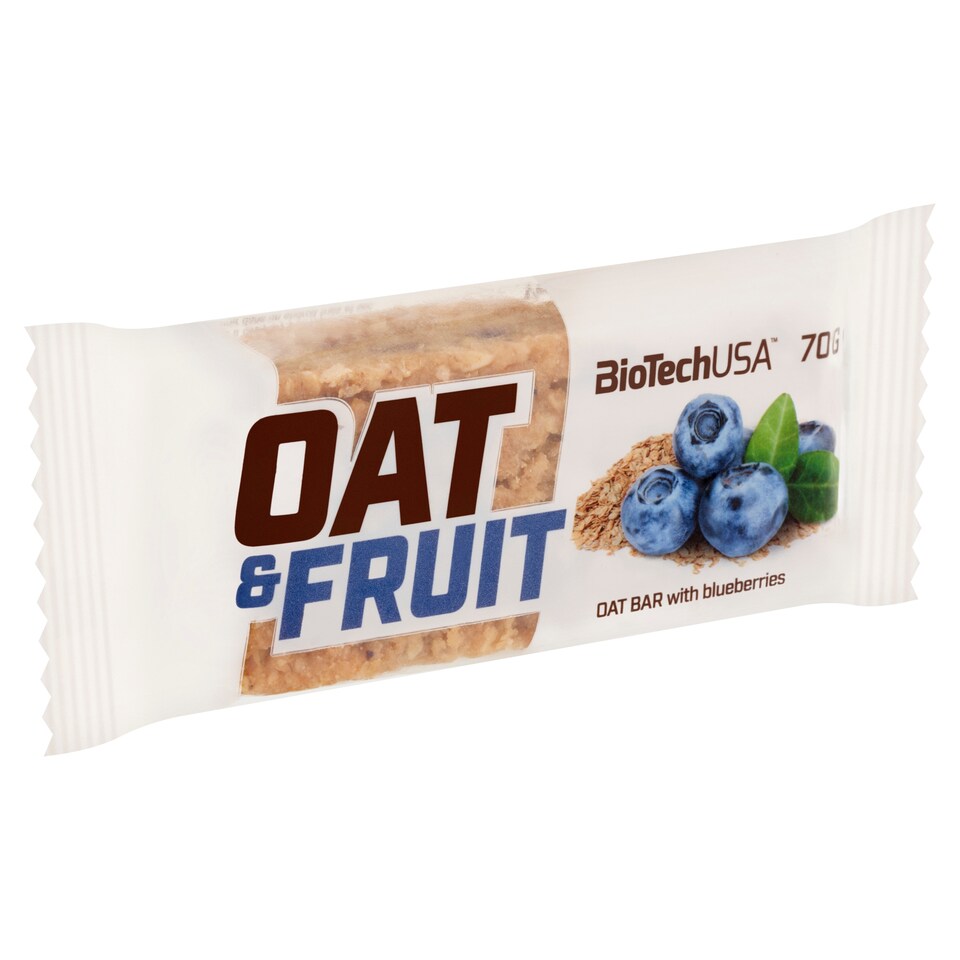 BioTechUSA Oat & Fruit zabszelet áfonyával 70 g  1. kép