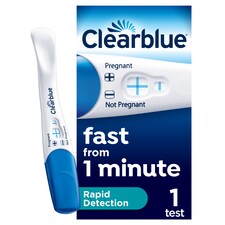 Fast Clearblue Plus Visual Pregnancy Test 1Ct