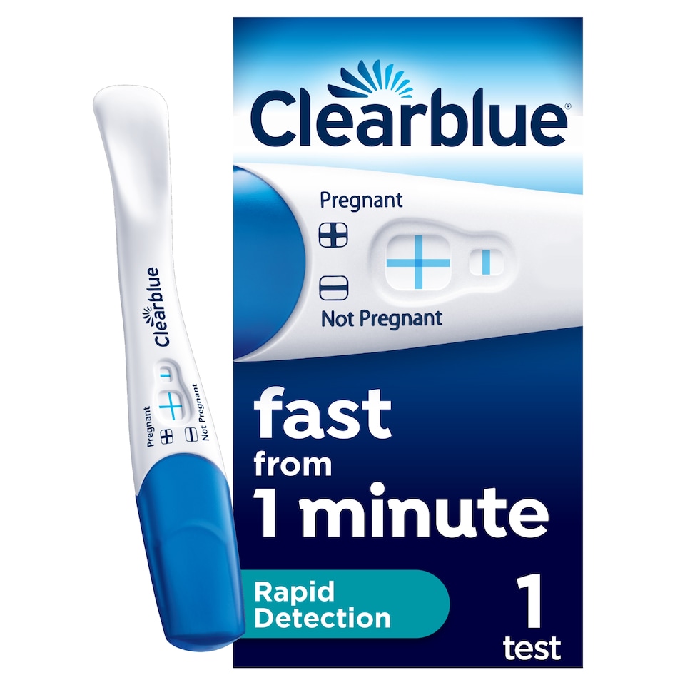 image 1 of Fast Clearblue Plus Visual Pregnancy Test 1Ct
