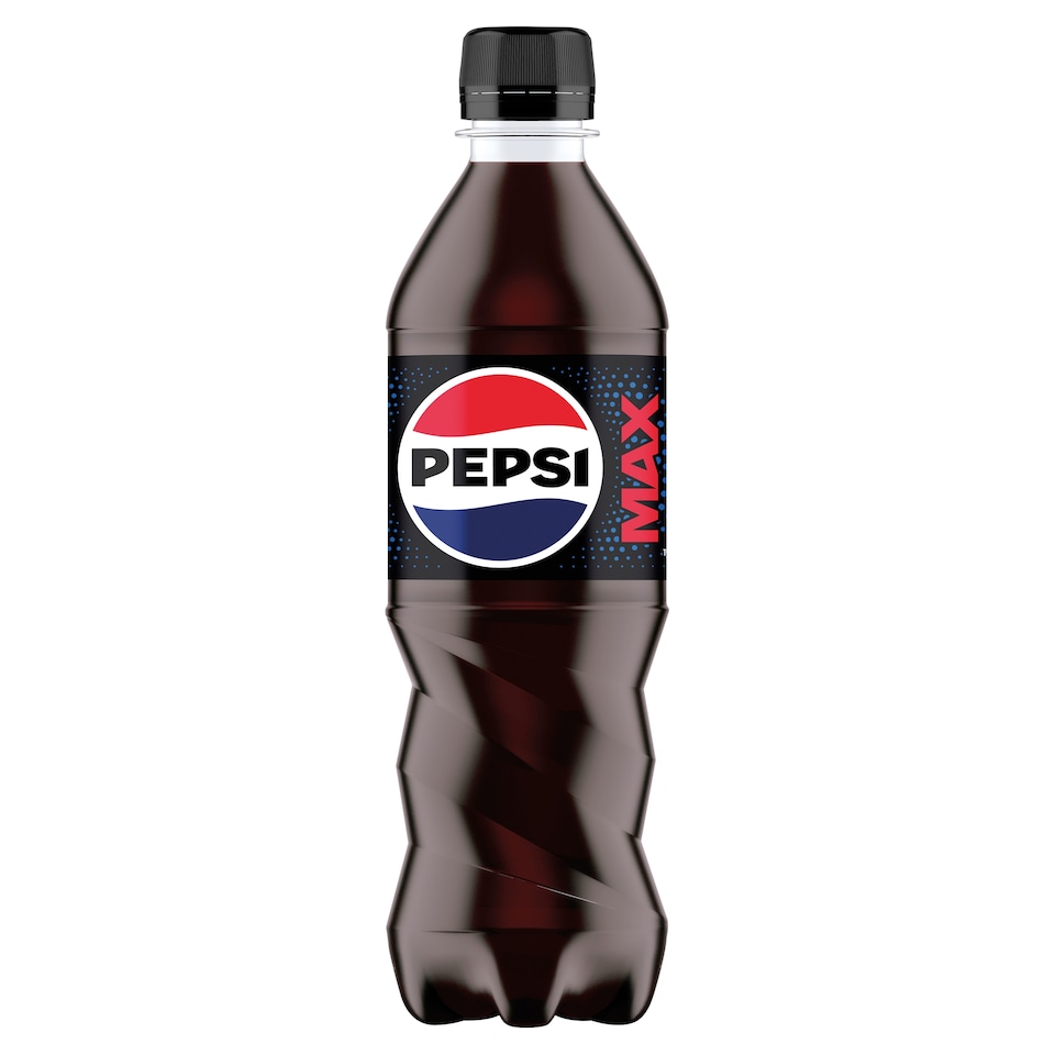 Pepsi Max Zero Sugar Cola Bottle 500ml