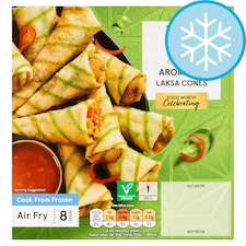Tesco Plant Chef 10 Aromatic Laksa Cones 180g