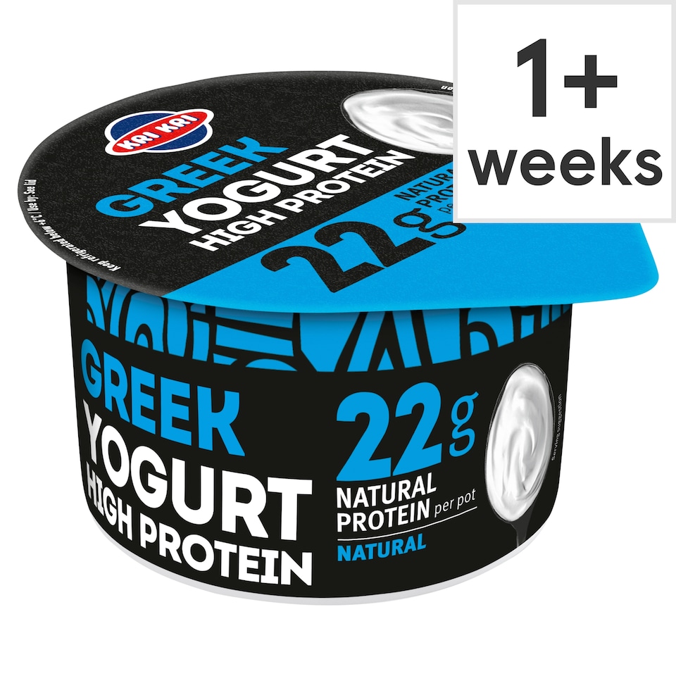 Kri Kri High Protein Natural Greek Yogurt 190g