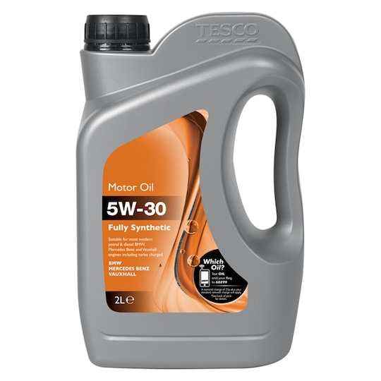 Tesco 5W30 F. Synthetic Oil Bmw/Vx/Mb 2L Tesco Groceries