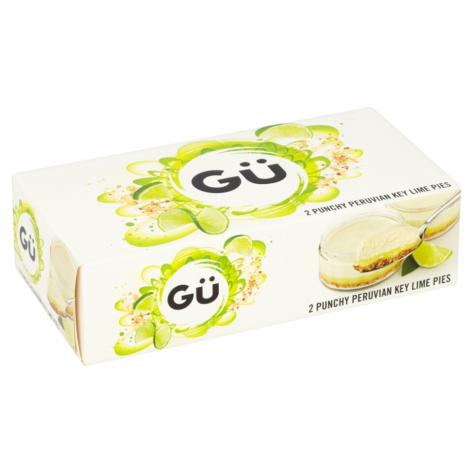 Gu Puddings Key Lime Pie Ramekin 2X85g Tesco Groceries