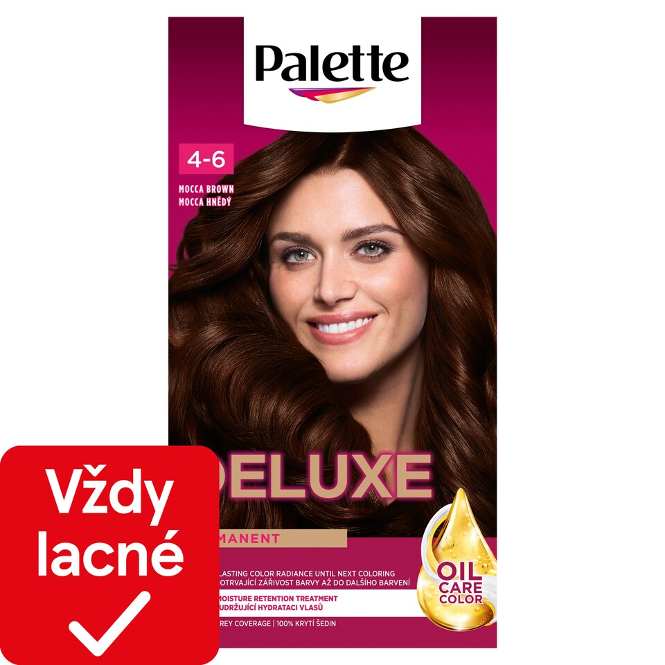 obrázok 1 z Palette Deluxe farba na vlasy Mocca hnedý 4-6
