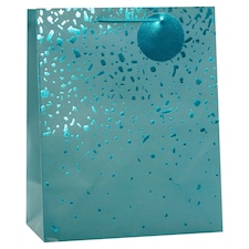 Tesco Teal Speckle Large Bag