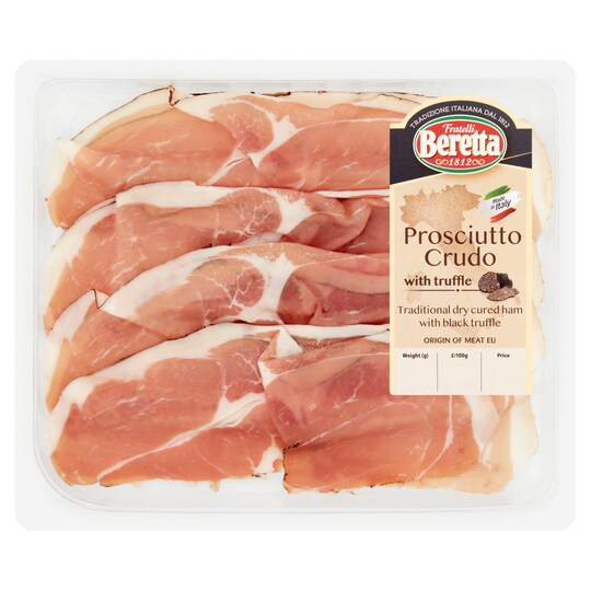 Beretta Prosciutto Crudo Truffle 80G Tesco Groceries