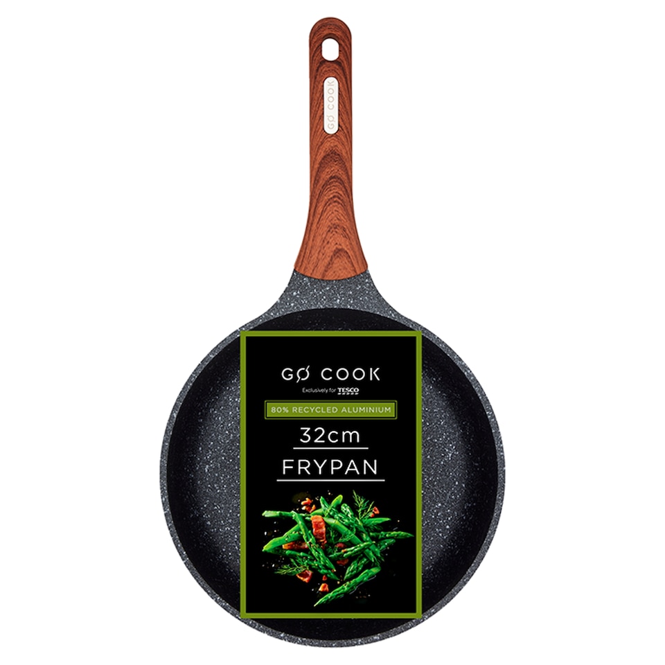 image 1 of Go Cook 80% Recycled 32Cm Frypan