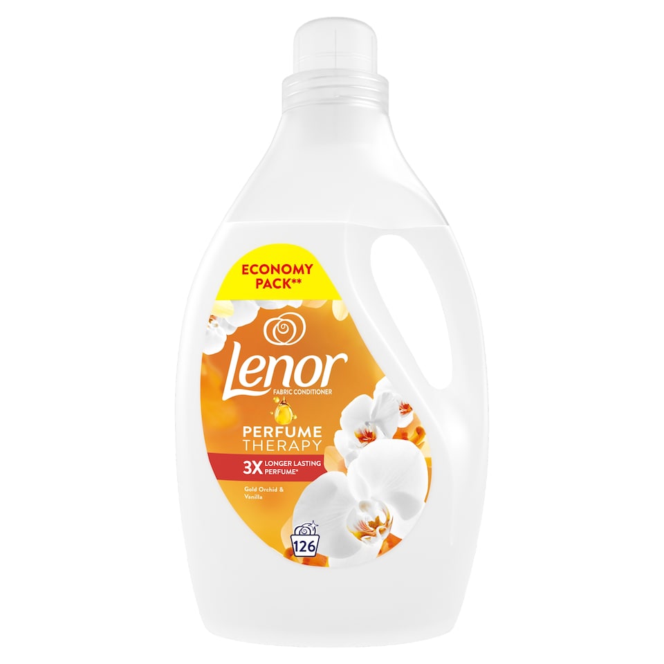 image 1 of Lenor Fabric Conditioner 126 Washes, Gold Orchid & Vanilla