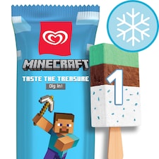 Wall's Minecraft Taste the Treasure Ice cream 75ml