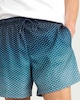 image 1 of F&F Geometric Ombré Print Swim Shorts in Blue