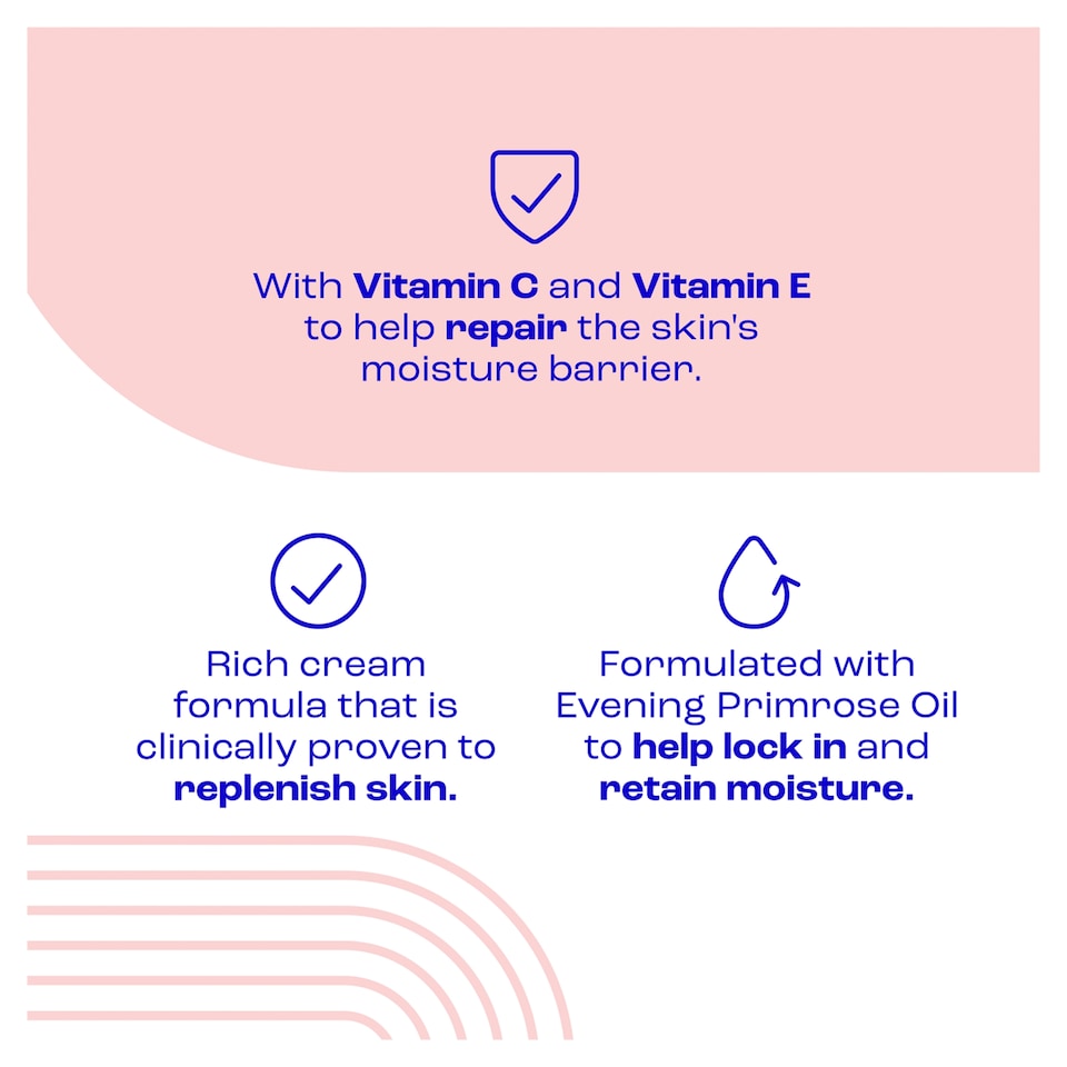 image 1 of E45 Rich 24 Hour Cream Dry Skin 400Ml