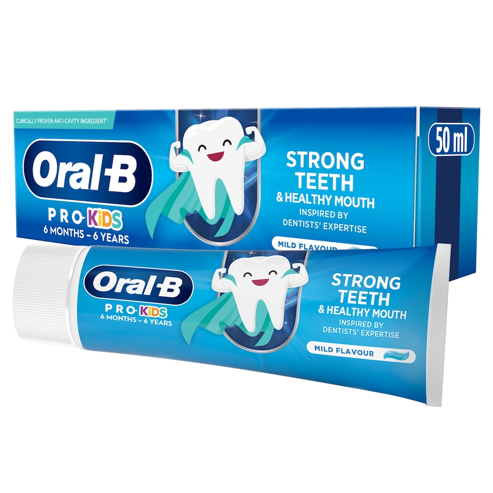 image 1 of Oral-B Pro Kids Toothpaste Ages 6 months - 6 Years 50ml