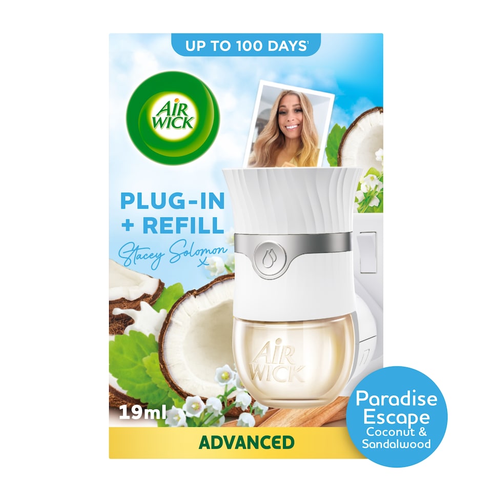 Air Wick Stacey Solomon Paradise Escape Plug In Kit 19ml