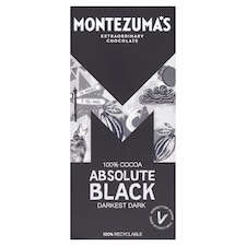 Montezuma's Absolute Black Dark Chocolate Cocoa 90G