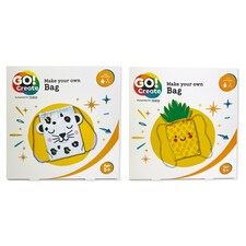 Go Create Make Your Own Pineapple & Tiger Bag