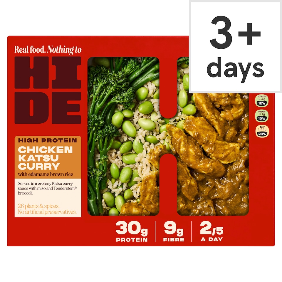 image 1 of HIDE Chicken Katsu Curry & Rice 390g