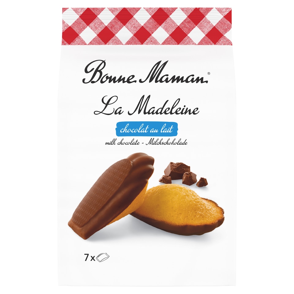 image 1 of Bonne Maman Chocolate Madeleines with Milk 7 Pack