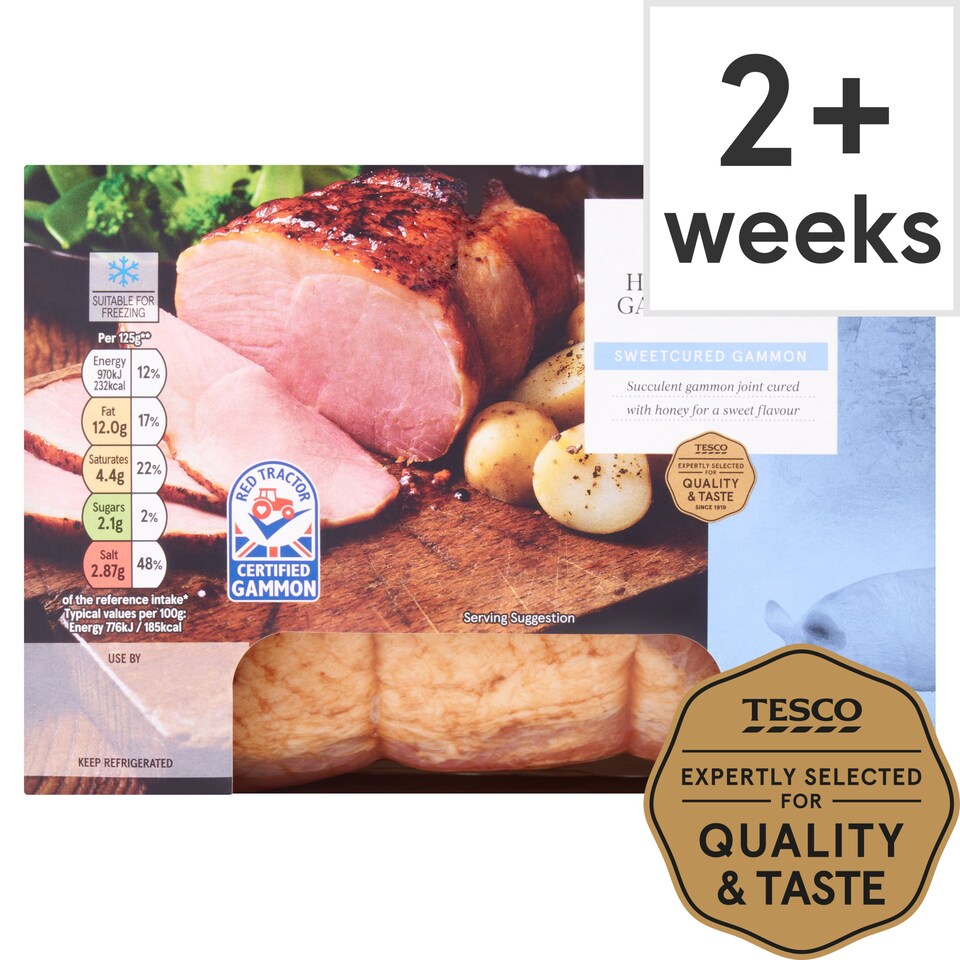 Tesco Honey Cure Gammon Joint 800G Tesco Groceries