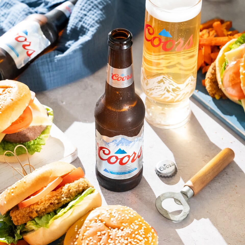 image 1 of Coors Lager Beer Bottle 18 x 330ml  