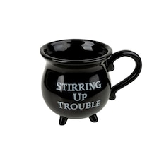 Candlelight Halloween 3D Cauldron Mug