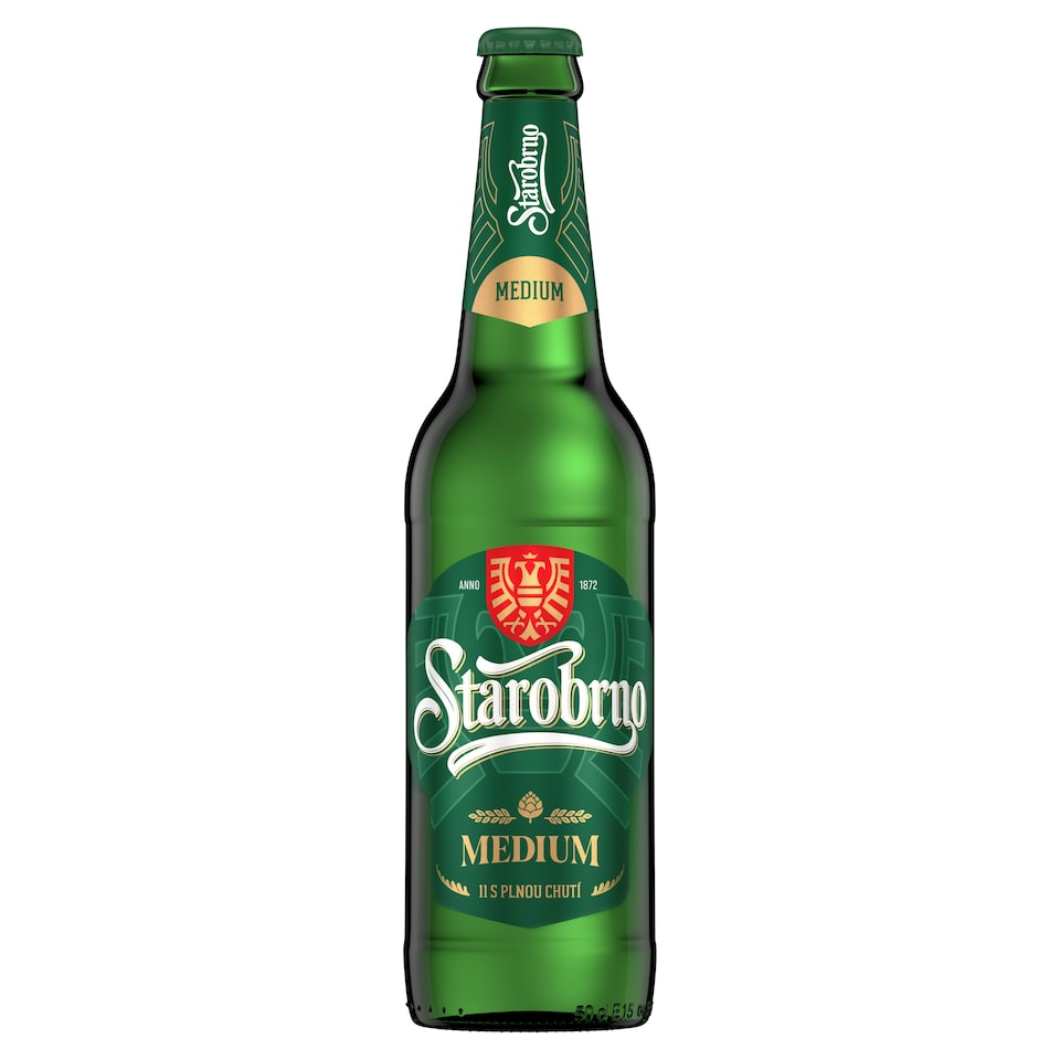 image 1 of Starobrno Medium Unpasteurized Beer Light Lager 0.5L