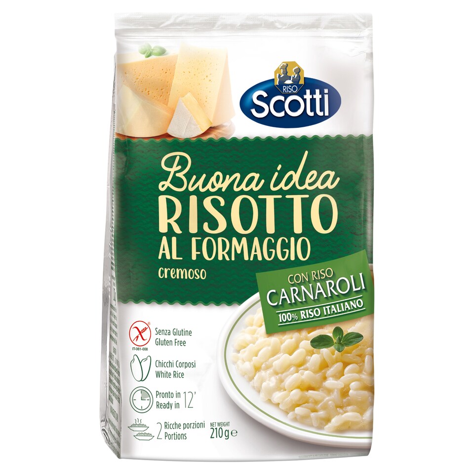 Riso. Scotti Cremoso Risotto Formaggio 210G